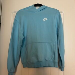 KIDS Nike XL Light Blue Fleece Hoodie